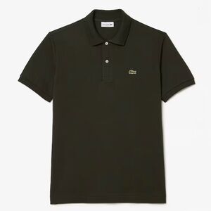 Lacoste Men's Classic Fit Original L.12.12 Cotton Polo Black Size XL